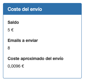 Coste del envío en tus campañas de email marketing - Mensagia